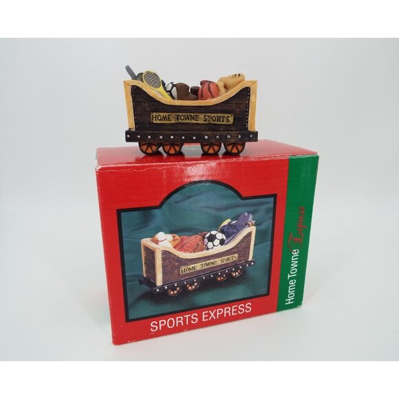 Home Towne Express 1999 JC Penney Sports Express Train Car Week 44 with Box - Picture 1 of 8